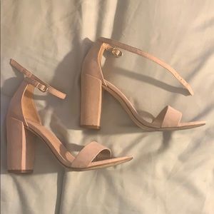 Tan Pink Heels